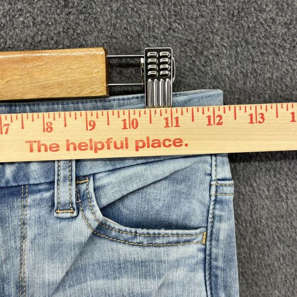 American Eagle Jeans Youth 0 Next Level Stretch Distressed Curvy Hi Rise Jegging - Picture 6 of 14